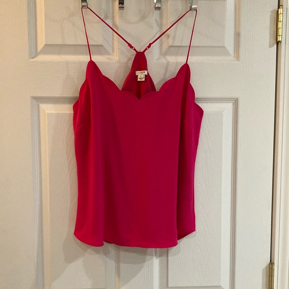 J. Crew Pink Backless Camisole